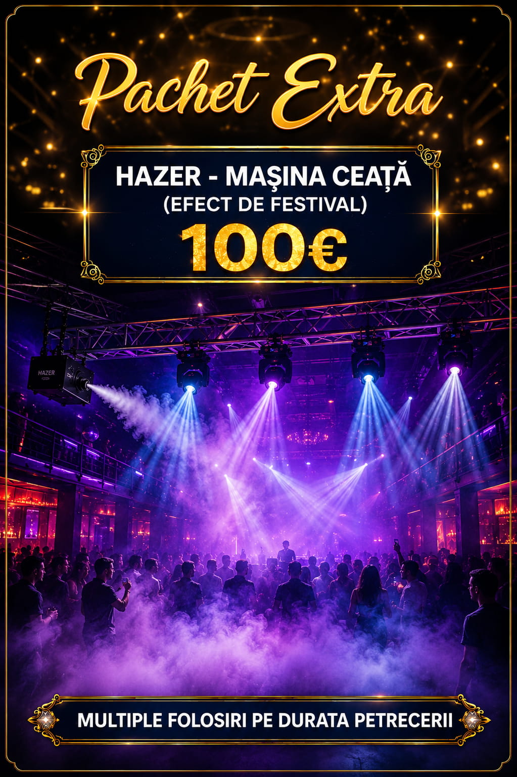 Hazer - mașină ceață — fotografia 1