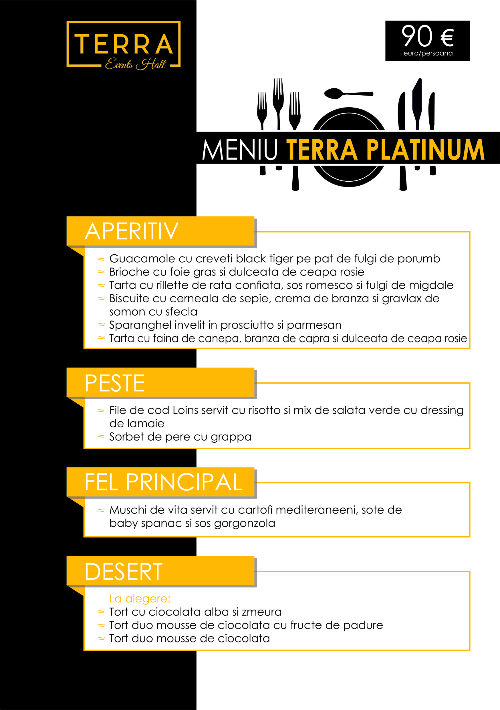Meniu Terra Platinum — fotografia 1